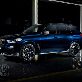 Юбка Larte для переднего бампера BMW X5 G05