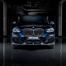 Юбка Larte для переднего бампера BMW X5 G05