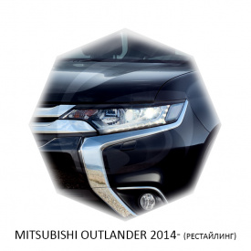 Реснички на фары Mitsubishi Outlander 3 (2015+)