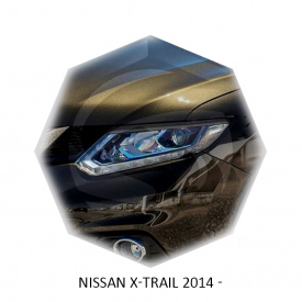Реснички GT на фары Nissan X-Trail T32