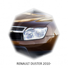 Реснички Sport Line на фары Renault Duster