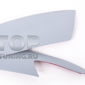 Реснички Sport Line на фары Renault Logan 2