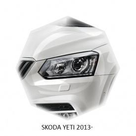 Реснички Sport Line на фары Skoda Yeti