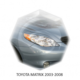 Реснички GT на фары Toyota Matrix