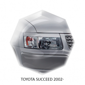 Реснички GT на фары Toyota Succeed