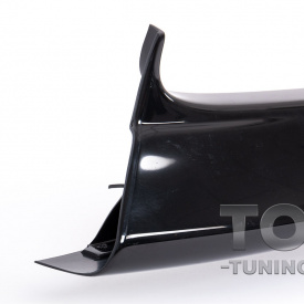 Центральная вставка XF на передний бампер Lancer 10 (дорест)