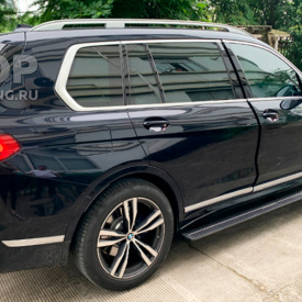 Выдвижные пороги-ступени RRS для BMW X7 G07