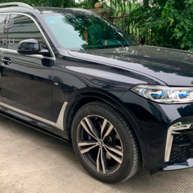 Выдвижные пороги-ступени RRS для BMW X7 G07