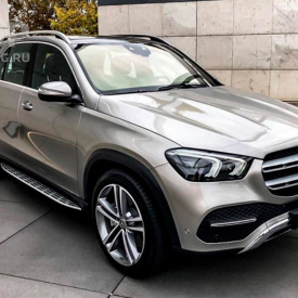Пороги-ступени Cayman для Mercedes GLE V167