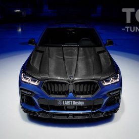 Капот с жабрами Larte Performance для BMW X6 G06