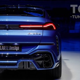 Насадки Larte Performance на глушитель для BMW X6 G06