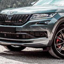 Передняя юбка Sport Line (в сборе) для Skoda Kodiaq