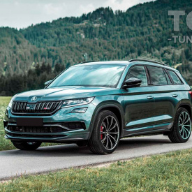 Передняя юбка Sport Line (в сборе) для Skoda Kodiaq