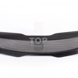 Накладка на решетку радиатора Element (дорестайлинг) на Kia Rio 3