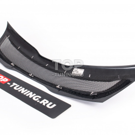 Накладка на решетку радиатора Element (дорестайлинг) на Kia Rio 3