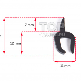 Уплотнитель на стекло