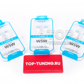 Габаритные светодиодные лампы MTF W5W