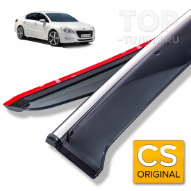 Дефлекторы окон CS Original для Peugeot 508 (Седан)
