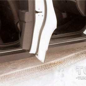 Накладки Bastion на внутренние пороги Hyundai Creta