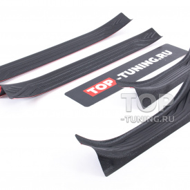 Накладки Bastion на внутренние пороги Hyundai Creta