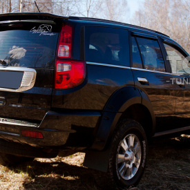 Накладка Bastion на задний бампер для Great Wall Hover H2 