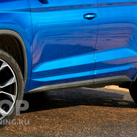Левая задняя накладка RS на дверь Skoda Kodiaq