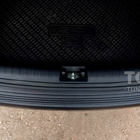 Накладка Bastion на задний бампер для Kia Rio 4 X-Line