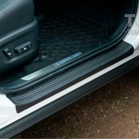 Накладки Bastion на внутренние пороги Lexus NX 1 