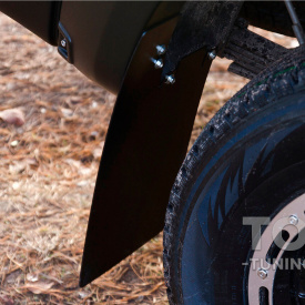 Брызговики (широкие) с выносом 60мм для Mitsubishi L200