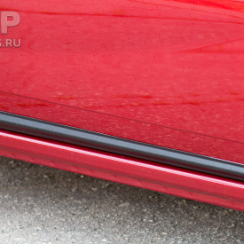 Молдинги Bastion Lite на двери для Renault Sandero 1