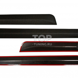 Молдинги Bastion Pro на двери для Renault Sandero 1