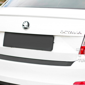 Накладка Bastion на задний бампер для Skoda Octavia A7