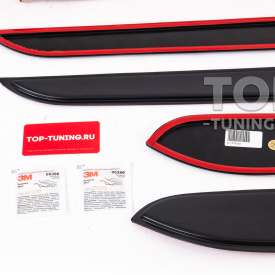 Молдинги Bastion на двери для Toyota Camry XV70