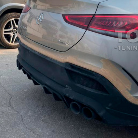 Диффузор Renegade на задний бампер для Mercedes GLE Coupe C167
