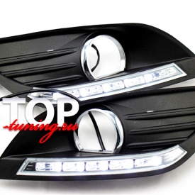 Дневные ходовые огни Renegade на Ford Focus 2