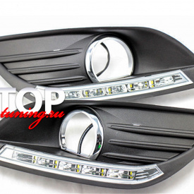 Дневные ходовые огни Renegade на Ford Focus 2