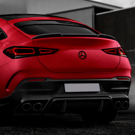 Нижний спойлер Renegade на Mercedes GLE Coupe C167