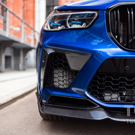 Карбоновые накладки Renegade на боковые воздухозаборники BMW X5М G05 (F95)