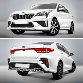 Обвес R-Sport New для Kia Rio 4