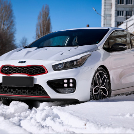 Капот GTR для Kia Ceed 2 (JD)