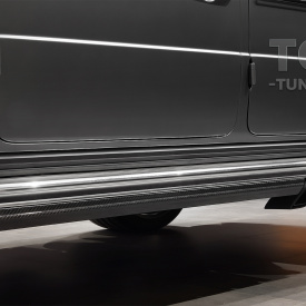 Накладки Larte Design на пороги для Mercedes G-Класс (W464)