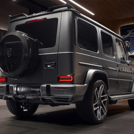 Накладки Larte Design на пороги для Mercedes G-Класс (W464)
