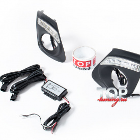 Дневные ходовые огни Type 1 на Toyota Corolla E150