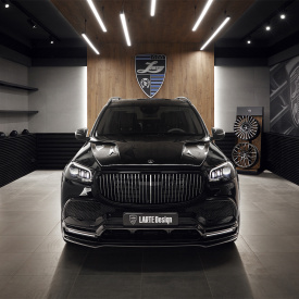 Юбка Larte Charisma на передний бампер Mercedes-Maybach GLS 600