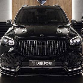 Юбка Larte Charisma на передний бампер Mercedes-Maybach GLS 600