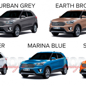 Реснички GT для Hyundai Creta