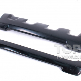 Накладка на задний бампер Renault Duster 1 (рест)