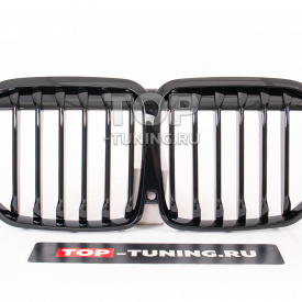 Черная решетка радиатора M-Classic для BMW X7 G07