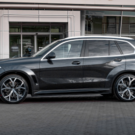 Юбка Renegade на передний бампер BMW X5 G05