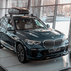 Юбка Renegade Light на передний бампер BMW X5 G05